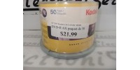 Kodak DVD-R 8X paquet de 50 disques vierges